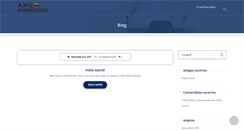 Desktop Screenshot of angomarketing.com