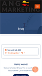 Mobile Screenshot of angomarketing.com